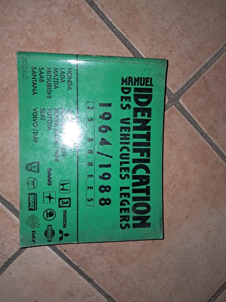 Identification véhi légers Honda 1964-1988 LesAnciennes.com