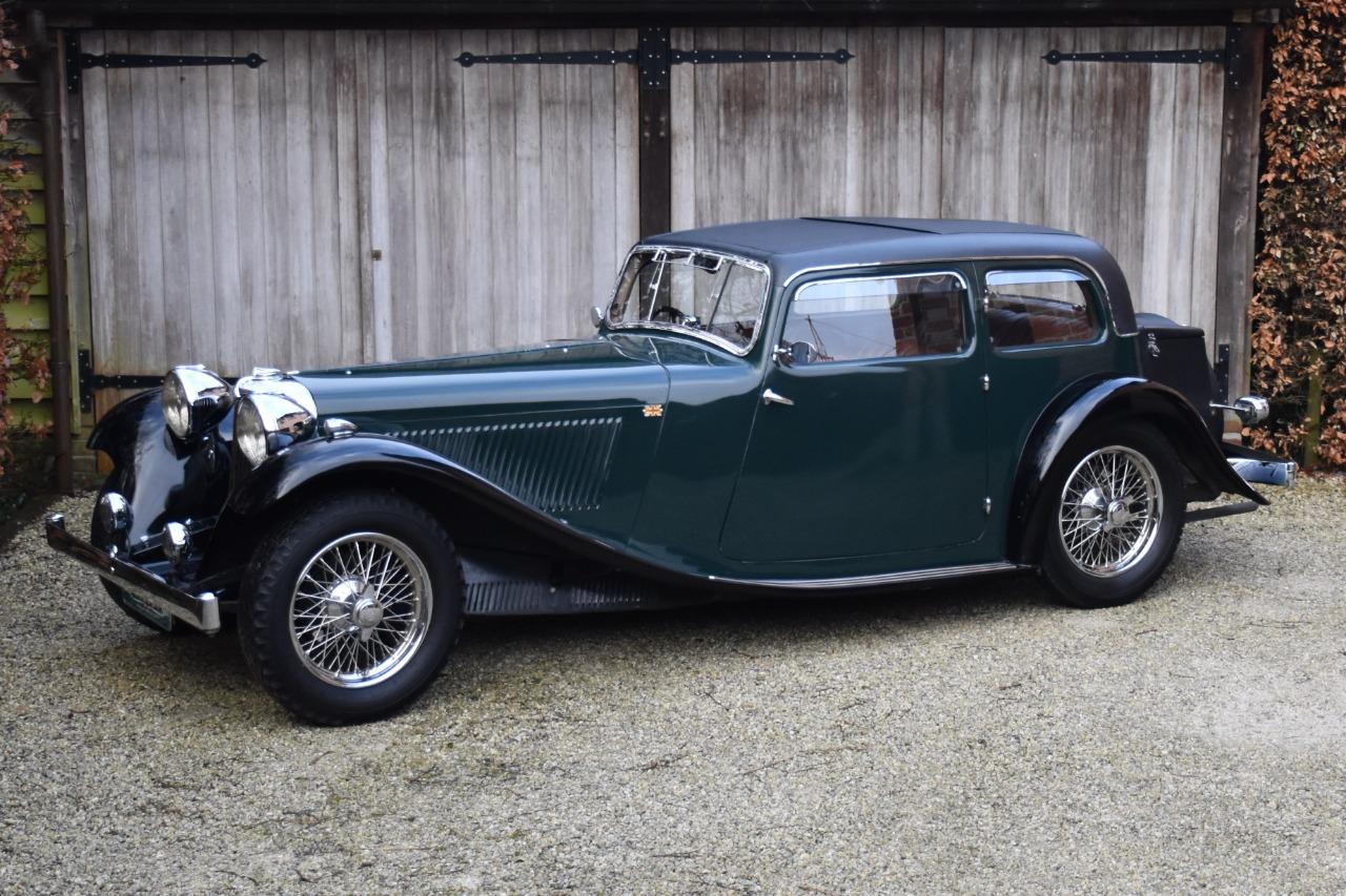 JAGUAR SS1 16HP Four Light Saloon - 1934 LesAnciennes.com
