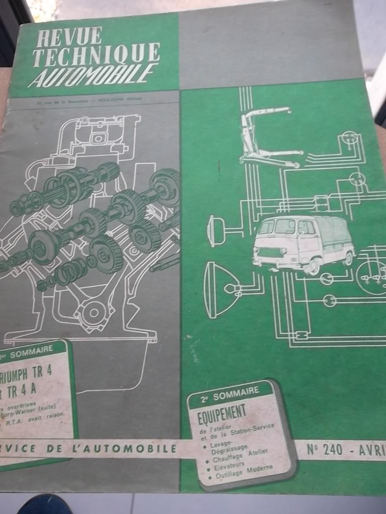 REVUE TECHNIQUE TRIMPH TR4 ET TR4A LesAnciennes.com
