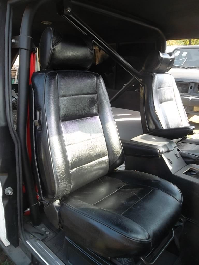 Rares fauteuils CUIR Range Rover CLASSIC 2 Portes LesAnciennes.com