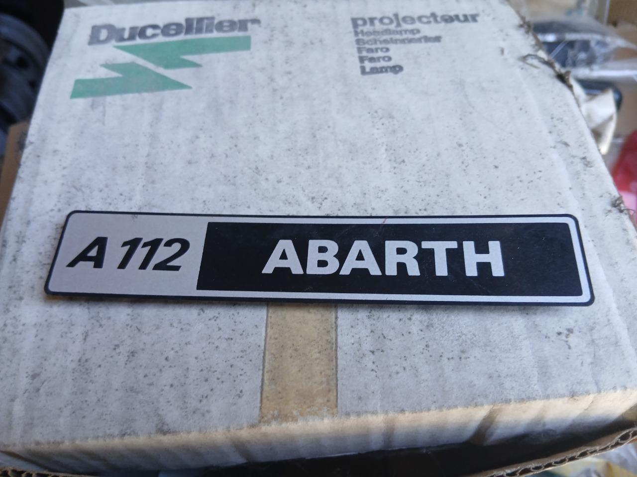Logo AUTOBIANCHI A112 Abarth LesAnciennes.com
