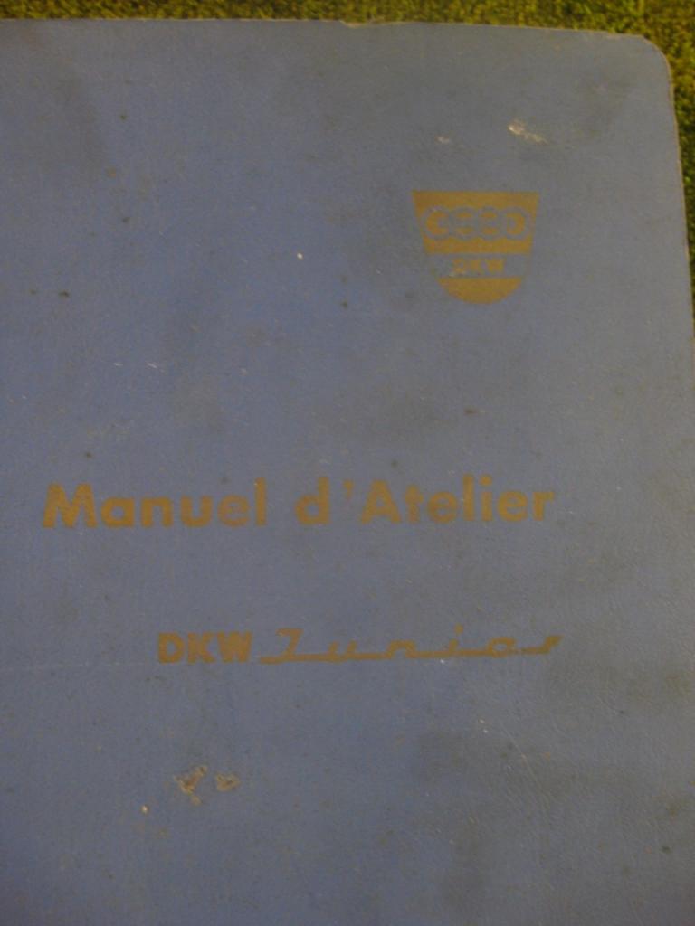 DKW Junior, Manuel d'atelier tome 1, français LesAnciennes.com