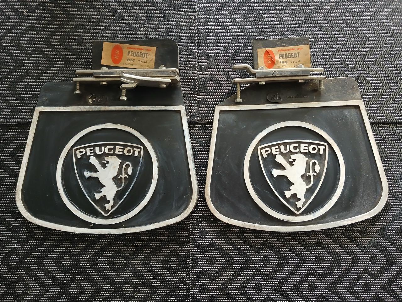 Bavettes PEUGEOT 104 coupé LesAnciennes.com