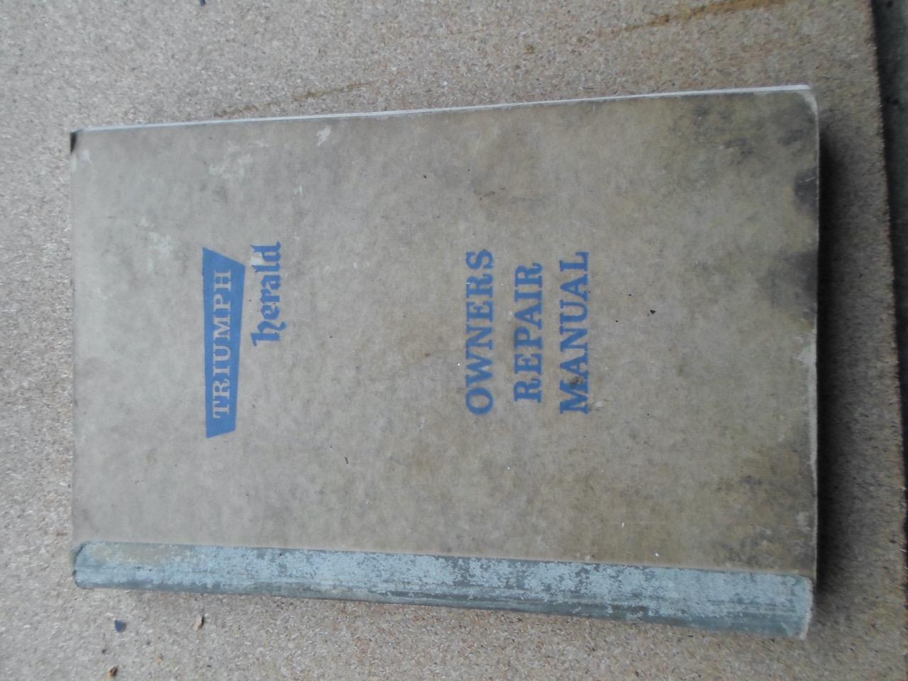 Repair manuel TRIUMPH Herald LesAnciennes.com