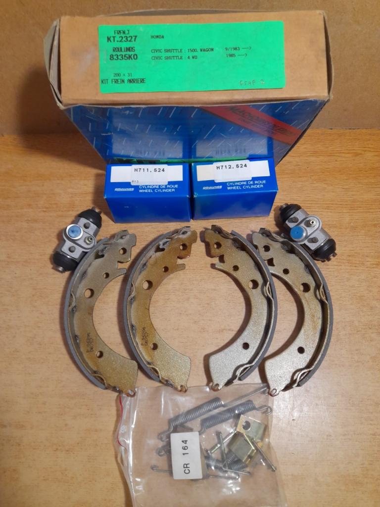 Kit frein arrière Honda Civic KT.2327 LesAnciennes.com