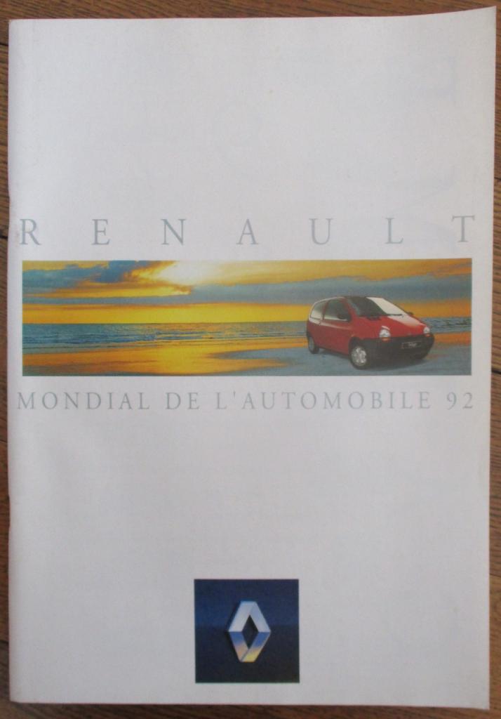 Brochure publicitaire, prospectus Renault LesAnciennes.com