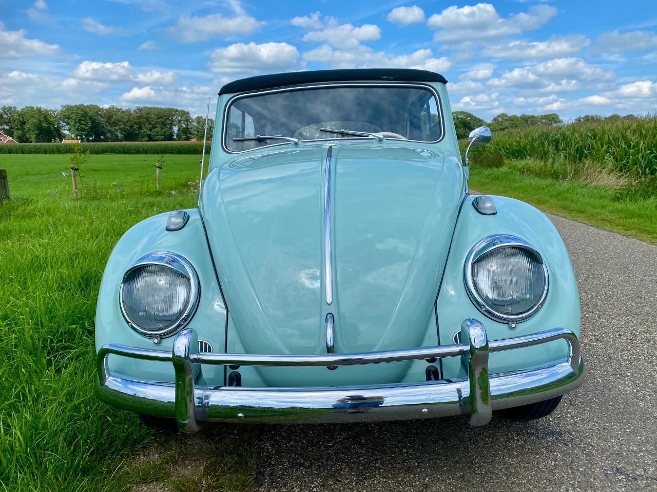 VOLKSWAGEN Coccinelle cabrio 1200 1963 - 1963 LesAnciennes.com