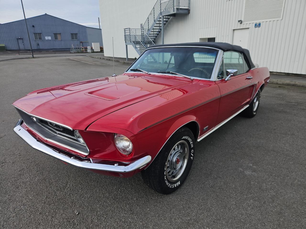 FORD Mustang cabriolet code J - 1968 LesAnciennes.com