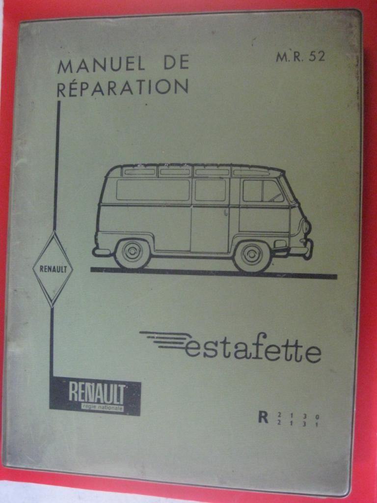 Renault Estafette, manuel réparation LesAnciennes.com