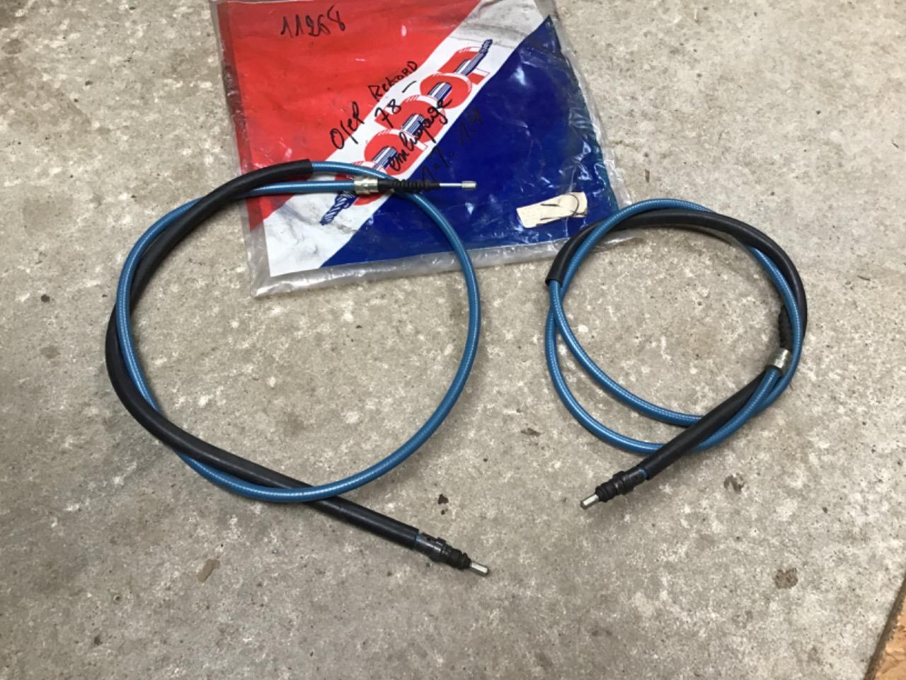 CÂBLES D’EMBRAYAGE NEUFS OPEL Rekord LesAnciennes.com