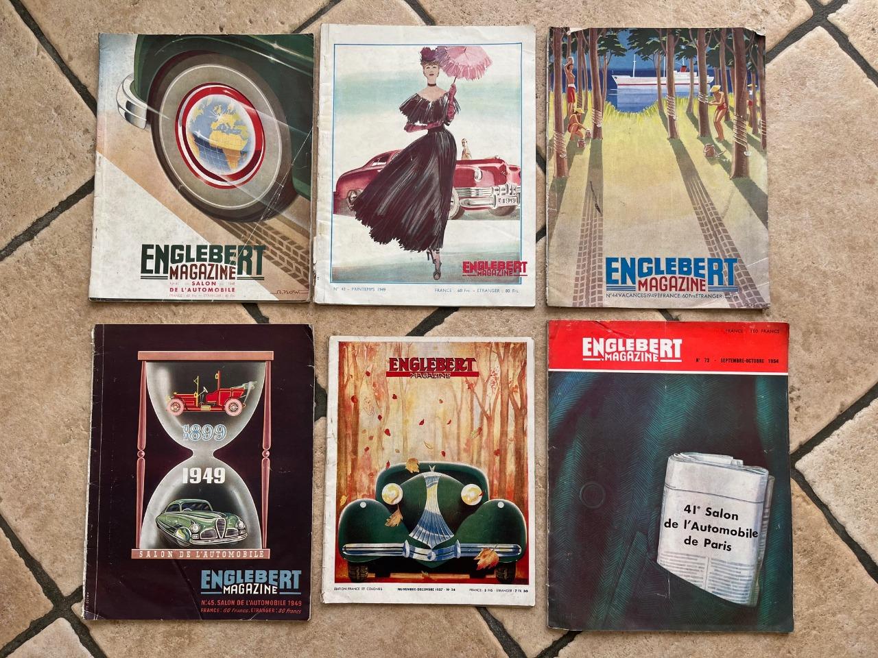 Lot de revues Englebert Magazine LesAnciennes.com