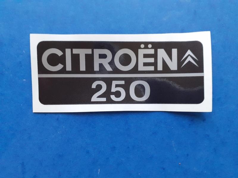 Autocollant CITROEN 2CV 250 LesAnciennes.com
