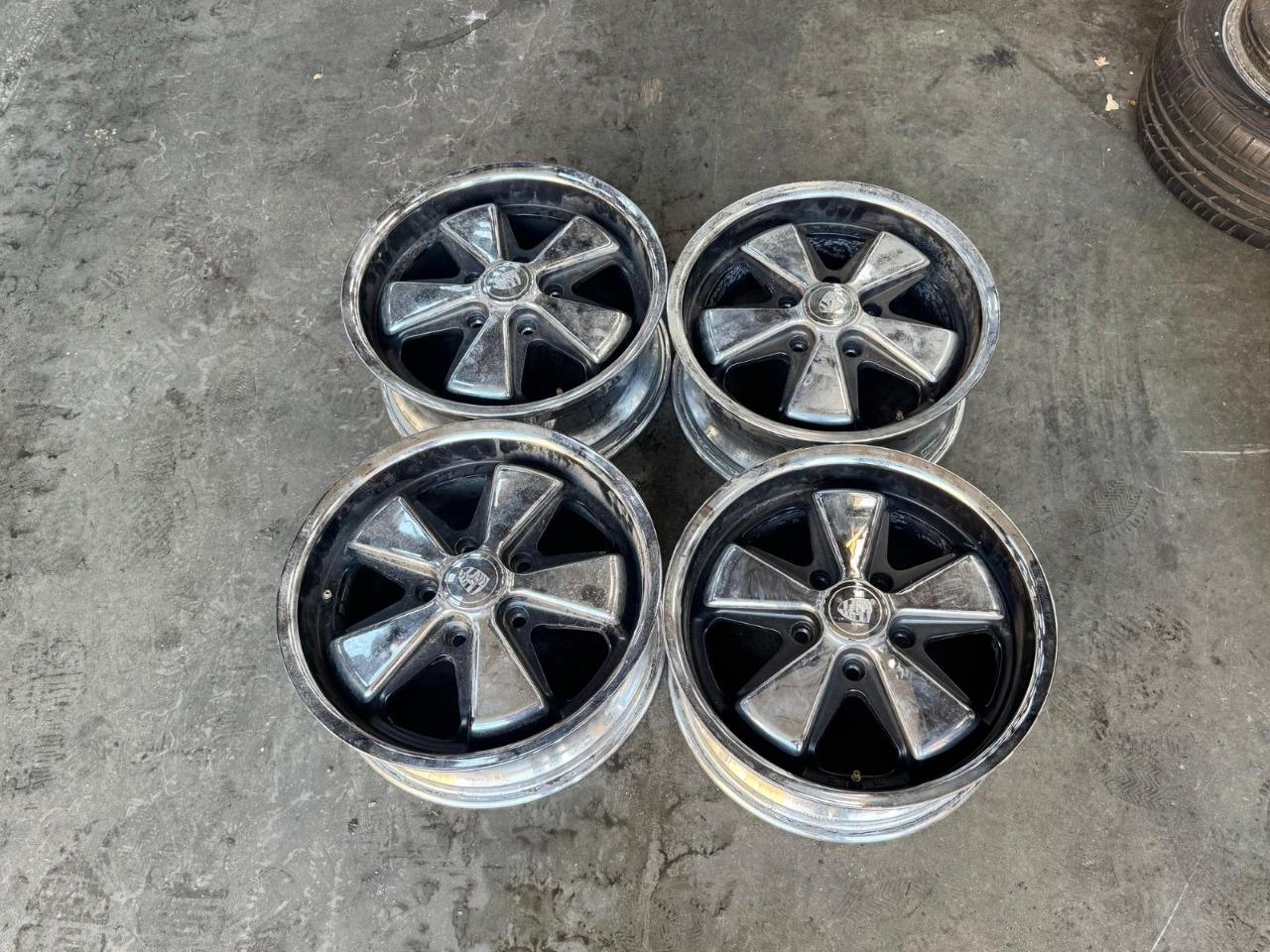 4 jantes 7.0J x 17" PORSCHE Fuchs LesAnciennes.com