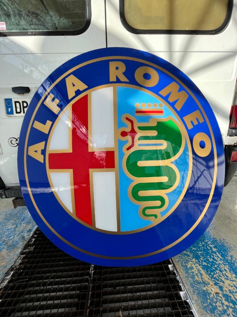 Enseigne Alfa Romeo LesAnciennes.com