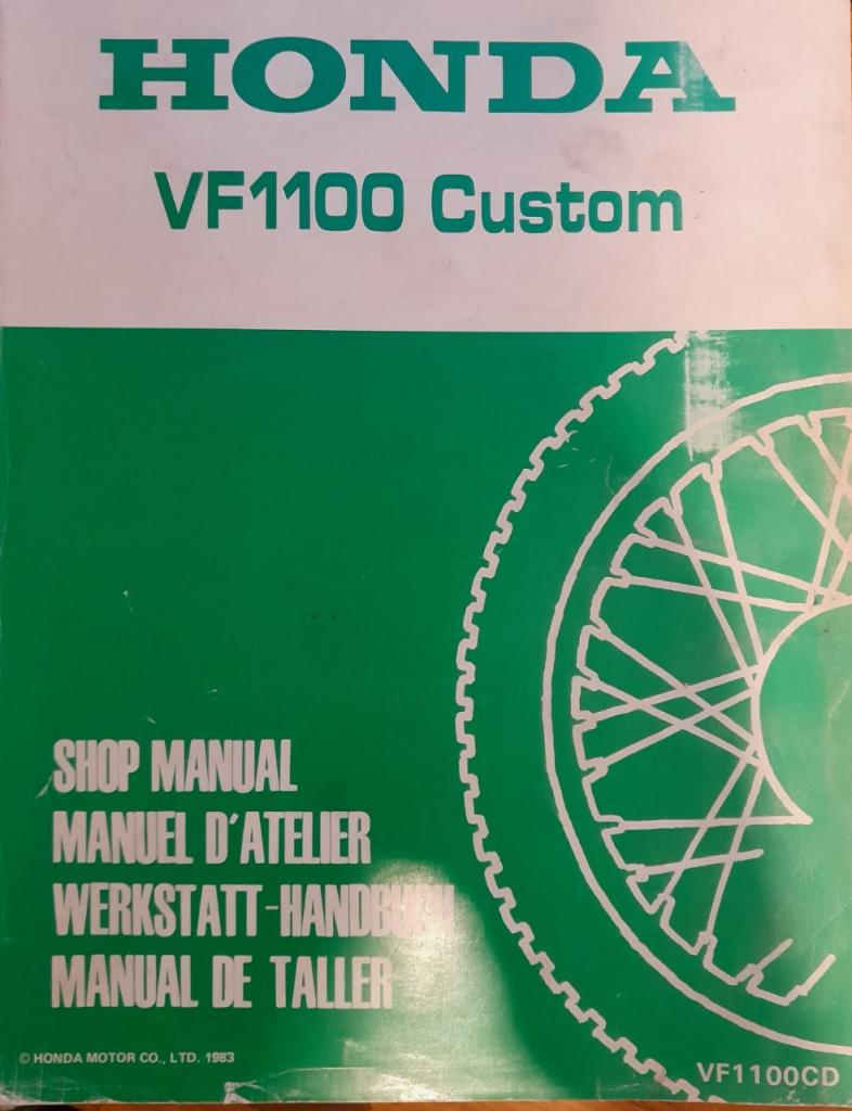 HONDA VF1100 Custom Manuel de Réparations LesAnciennes.com