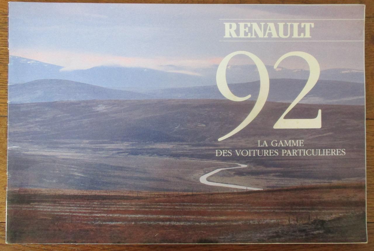 Brochure publicitaire, prospectus Renault LesAnciennes.com