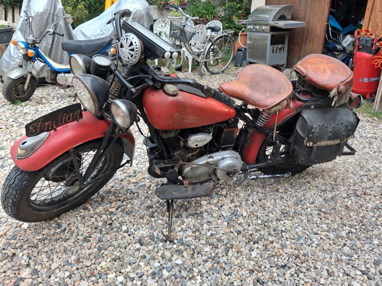 INDIAN Scout 751b - 1940 LesAnciennes.com