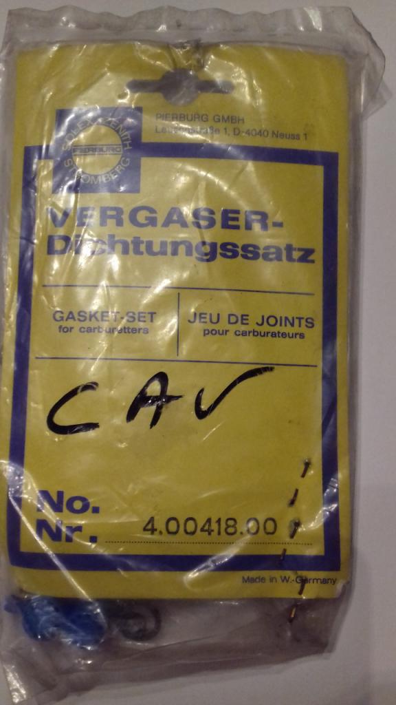 Kit joints carburateur 38 EEIT  FORD LesAnciennes.com