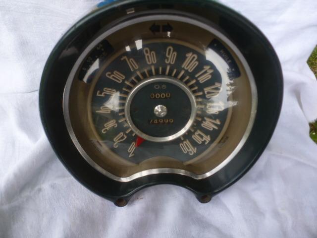 SIMCA Océane et PLEIN CIEL: compteur 160 km/ h LesAnciennes.com
