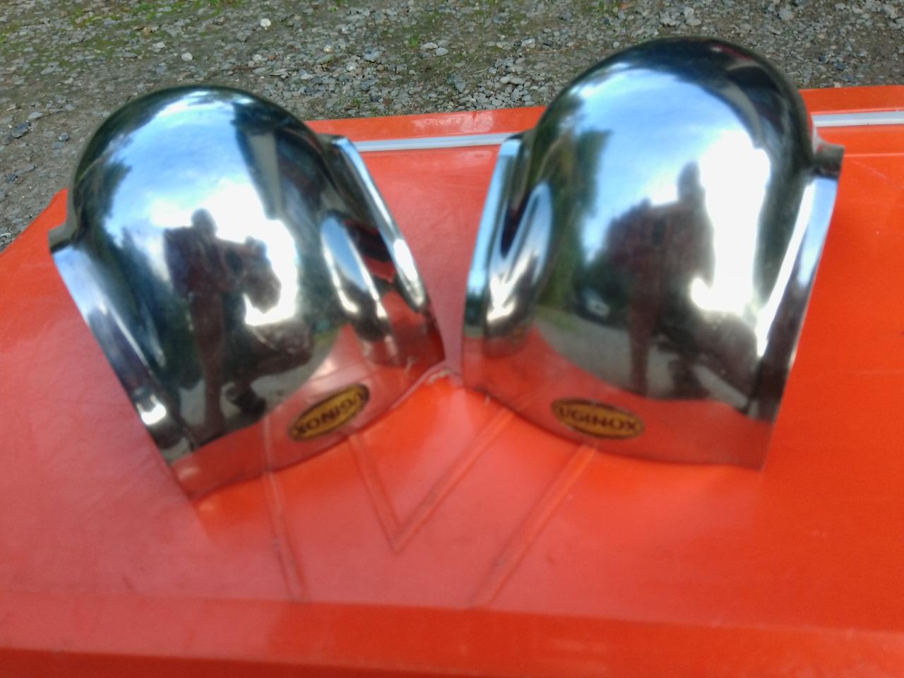 SIMCA Ariane et Trianon:2 butoirs UGINOX NEUFS ! LesAnciennes.com