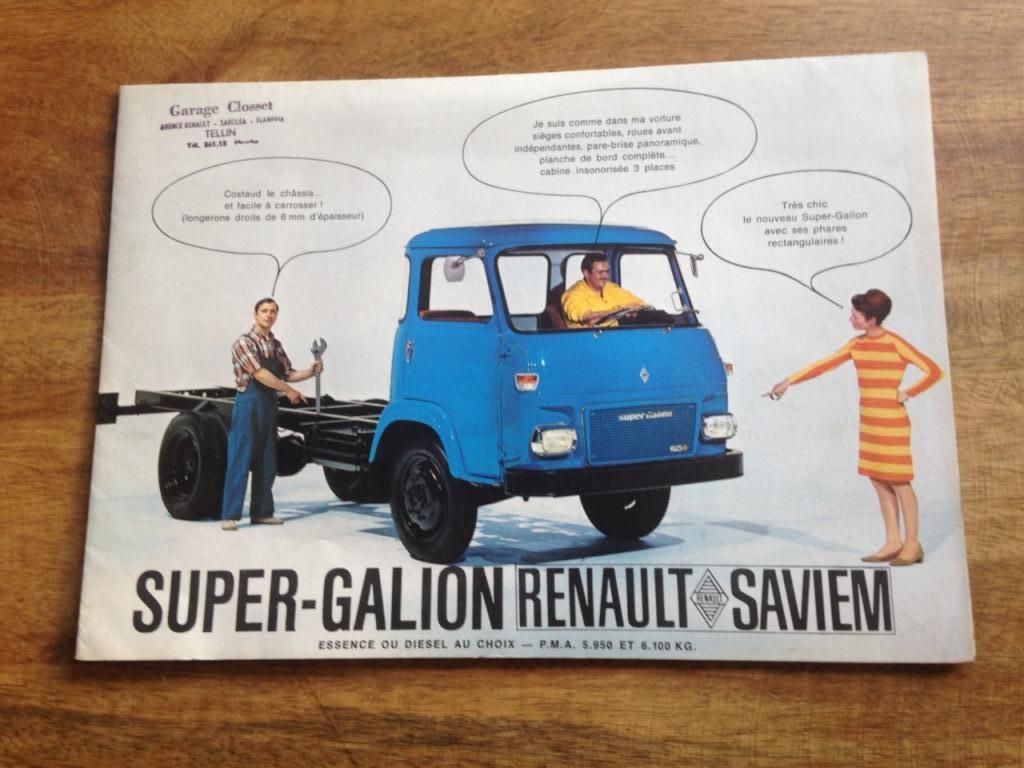 Catalogue RENAULT - SAVIEM Super Galion LesAnciennes.com