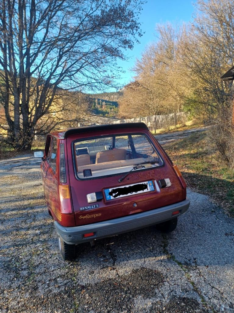 1984 RENAULT 5 (R5) Super campus, foto 5