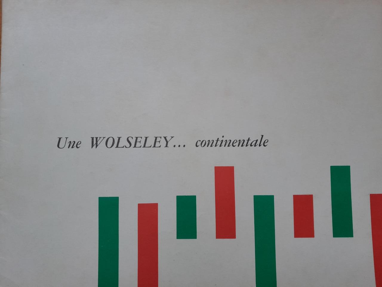Wolseley 15/60 catalogue publicitaire LesAnciennes.com