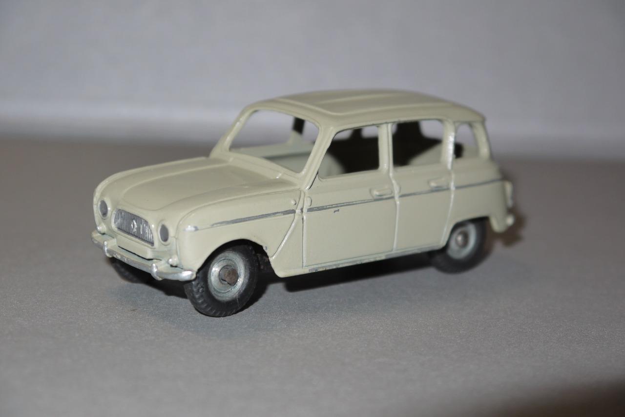 Cadre Photo Voiture Renault 4L échelle 1/43 - Bois - Multicolore - Neuf