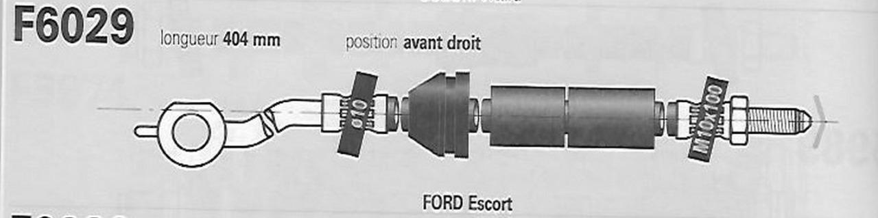 Flexibles FORD Escort LesAnciennes.com