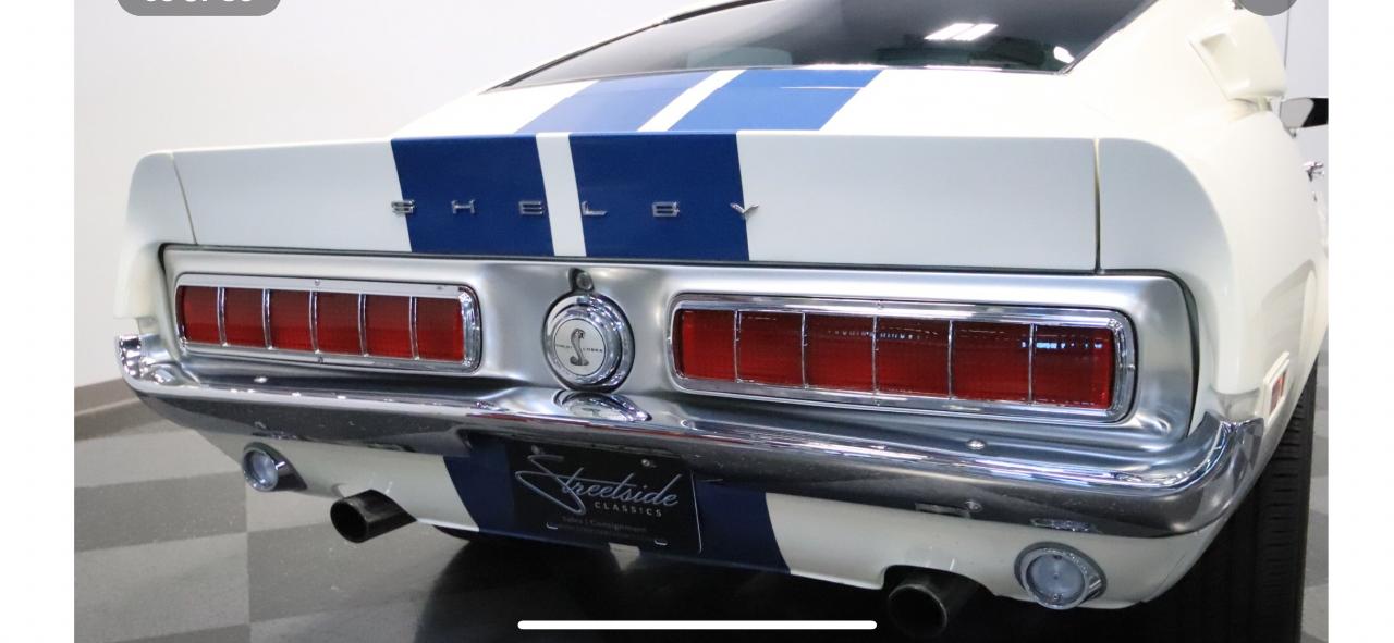 FORD Mustang Shelby gt500 - 1968 LesAnciennes.com