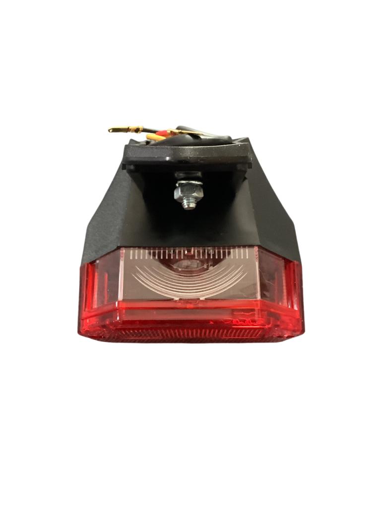 Feu arrière MBK 51 avec support de plaque LesAnciennes.com