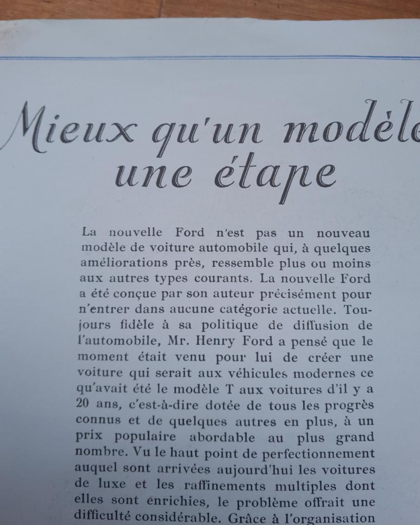 Ford catalogue LesAnciennes.com