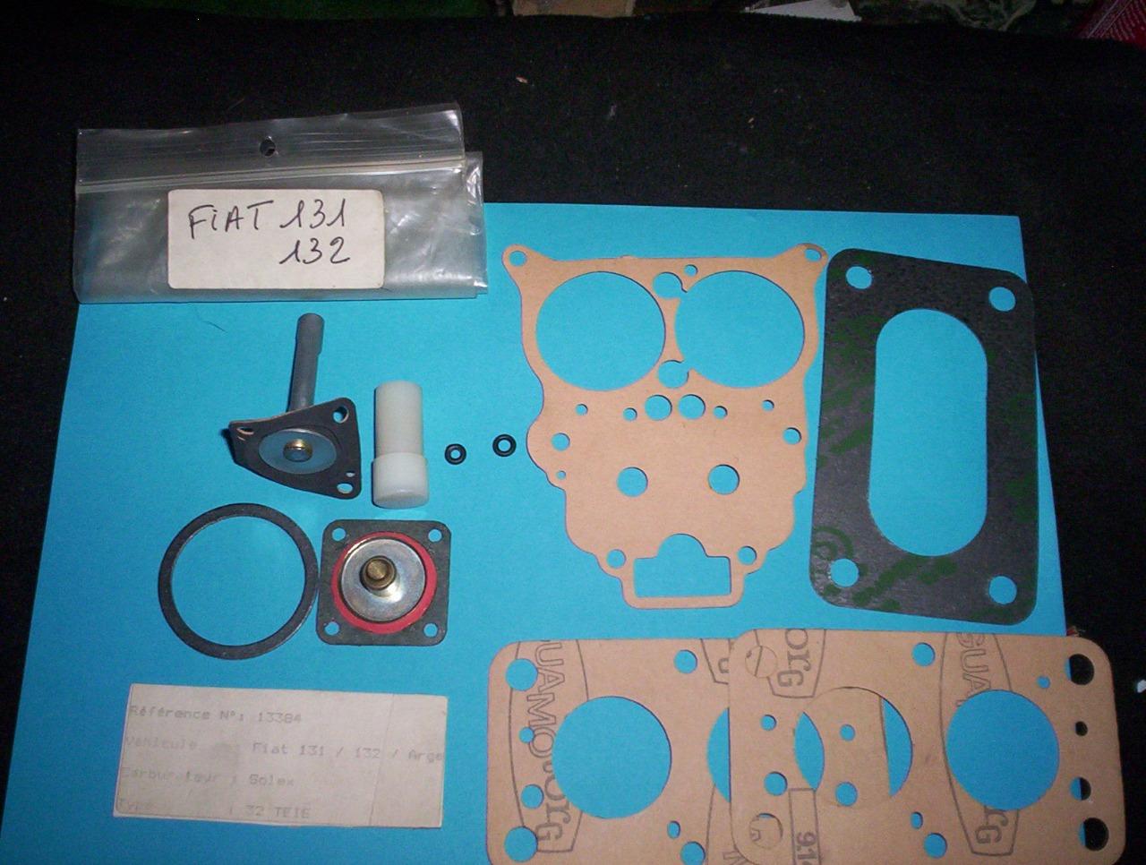 FIAT 131.132.joints carburateur solex 32 TEIE LesAnciennes.com