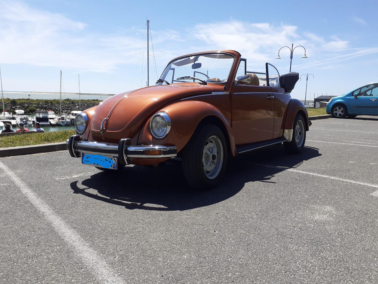 VOLKSWAGEN Coccinelle cabriolet KARMANN - 1978 LesAnciennes.com
