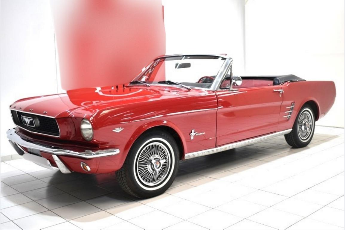 FORD Mustang 289 CI CABRIOLET - 1966 LesAnciennes.com