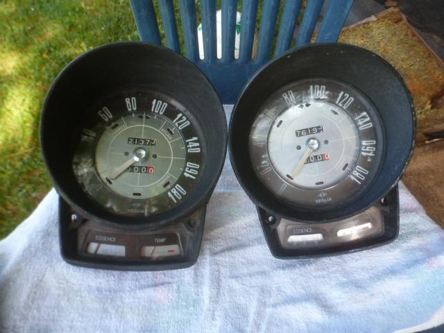 SIMCA 1500 /1300:2 compteurs:Veglia LesAnciennes.com