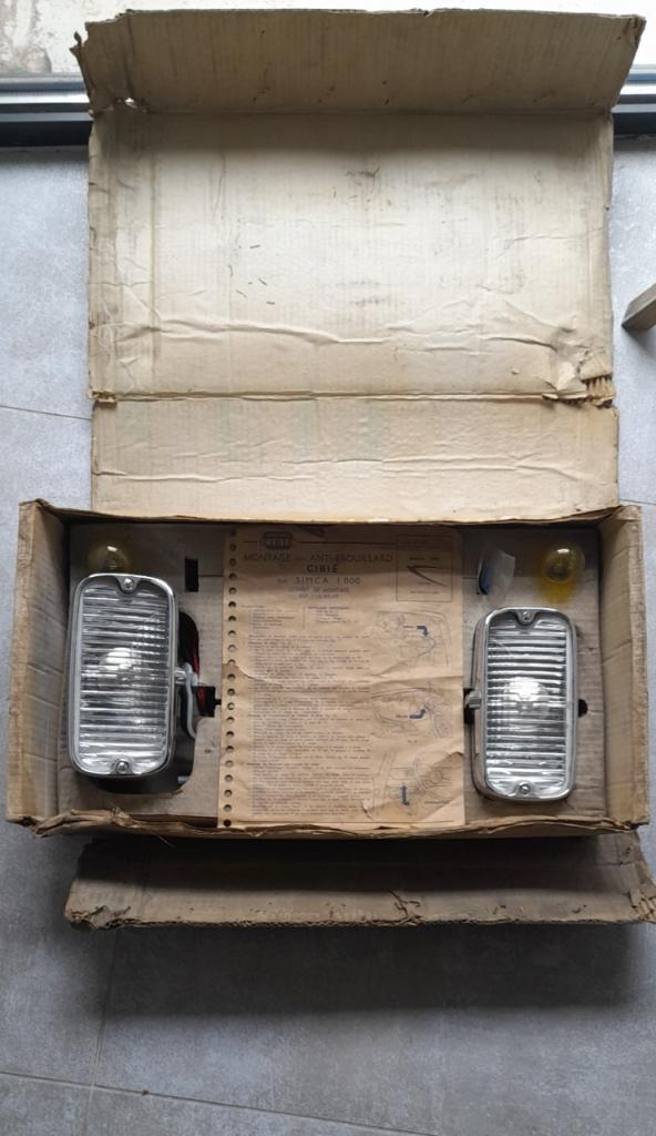 SIMCA 1000 coffret antibrouillard cibié neufs LesAnciennes.com