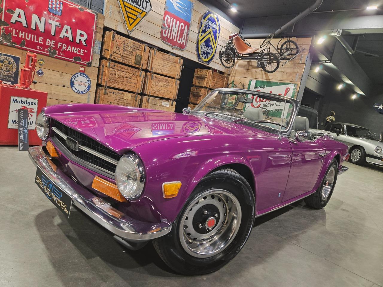 TRIUMPH TR6 2500 6 cylindres - 1973 LesAnciennes.com