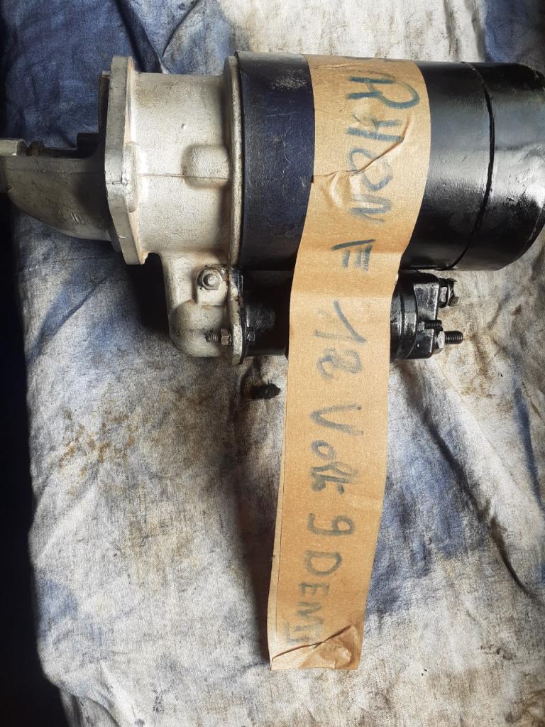 Démarreur DUCELIER 12 VOLTS D10 E 9 dents LesAnciennes.com