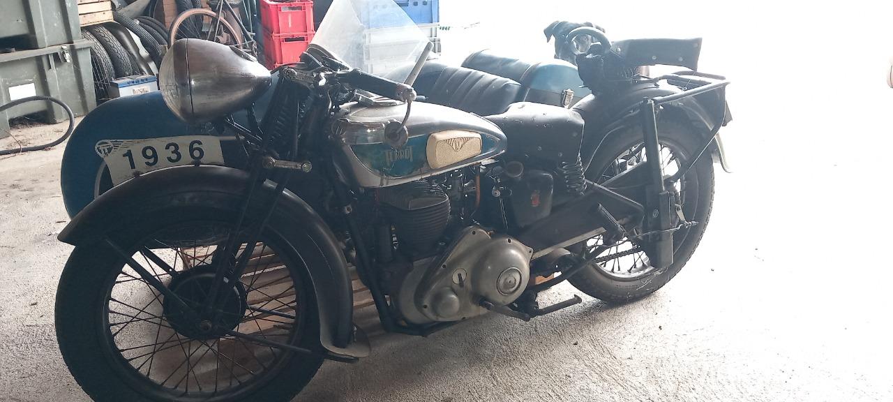 TERROT 500 RL Side car - 1936 LesAnciennes.com