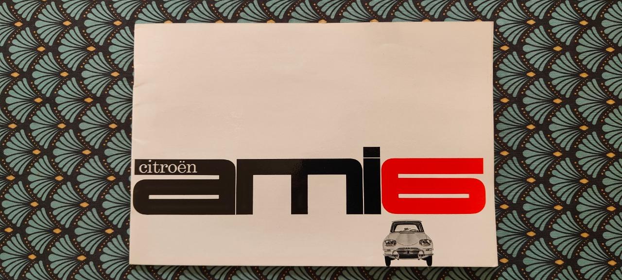 Catalogue publicitaire Ami 6 Citroën LesAnciennes.com