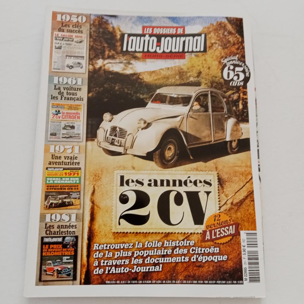 LES DOSSIERS DE L'AUTO JOURNAL ANNEES 2 CV LesAnciennes.com