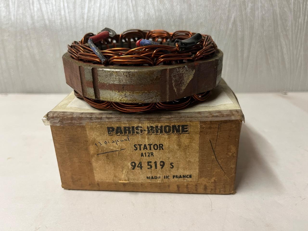 Stator d’alternateur. LesAnciennes.com