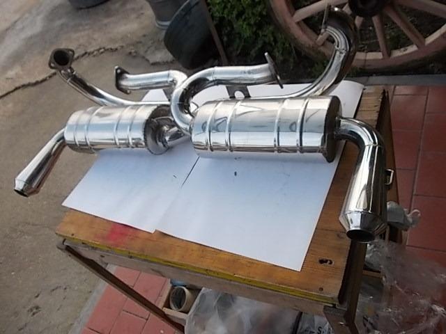 échappement inox pour Lamborghini Miura LesAnciennes.com