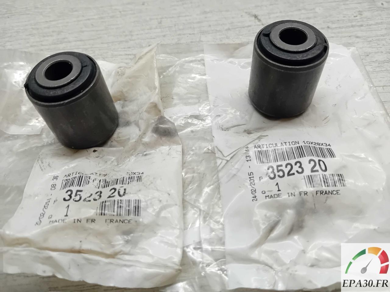 352320 – 2 SILENTBLOCS NEUF BRAS SUS TALBOT SAMBA LesAnciennes.com