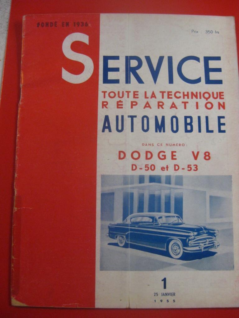 Service de 1955: Les Dodge V8 D-50 & D-53 LesAnciennes.com