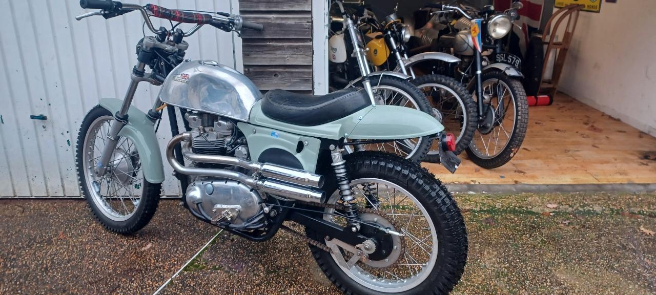 TRIUMPH Rickman metisse Steve mc Queen - 1954 LesAnciennes.com