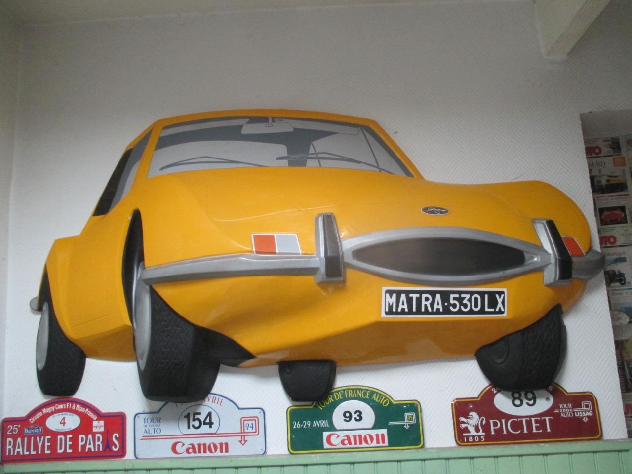 MATRA 530 LX / plaque thermoformée LesAnciennes.com