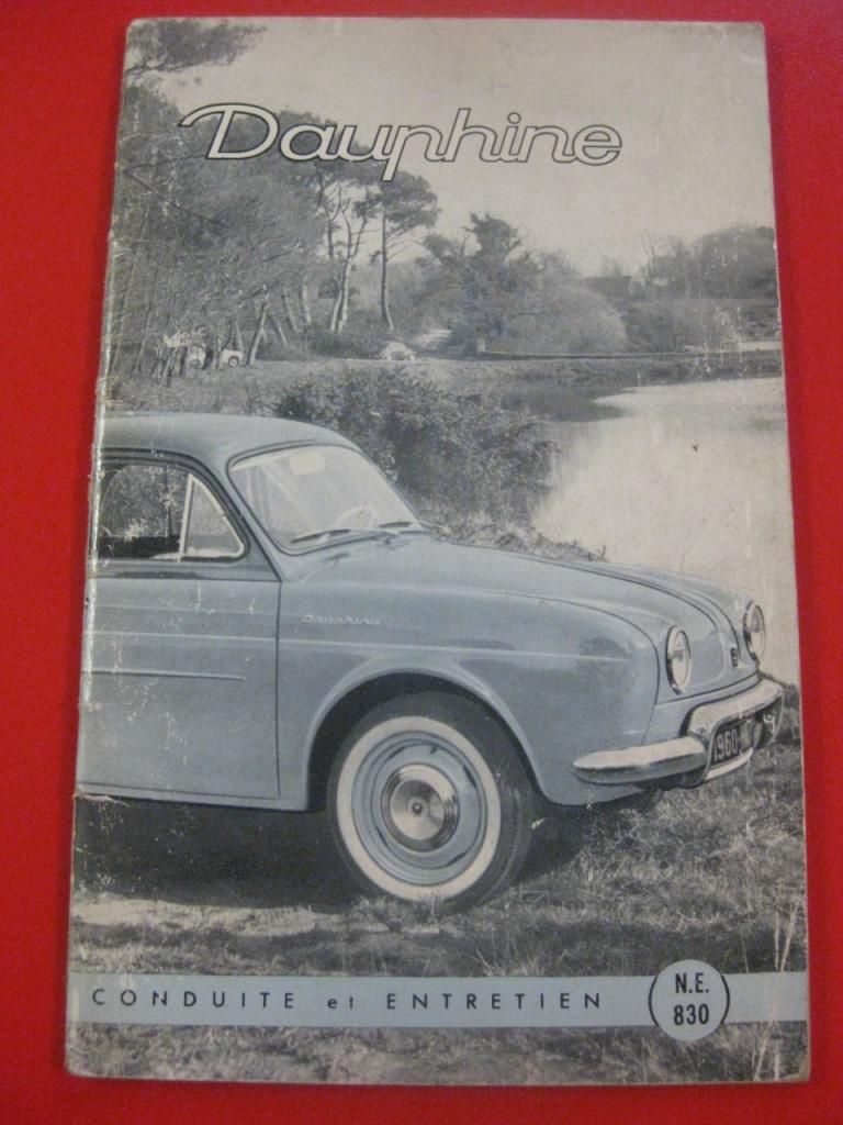 Notice entretien Renault Dauphine 1960 LesAnciennes.com