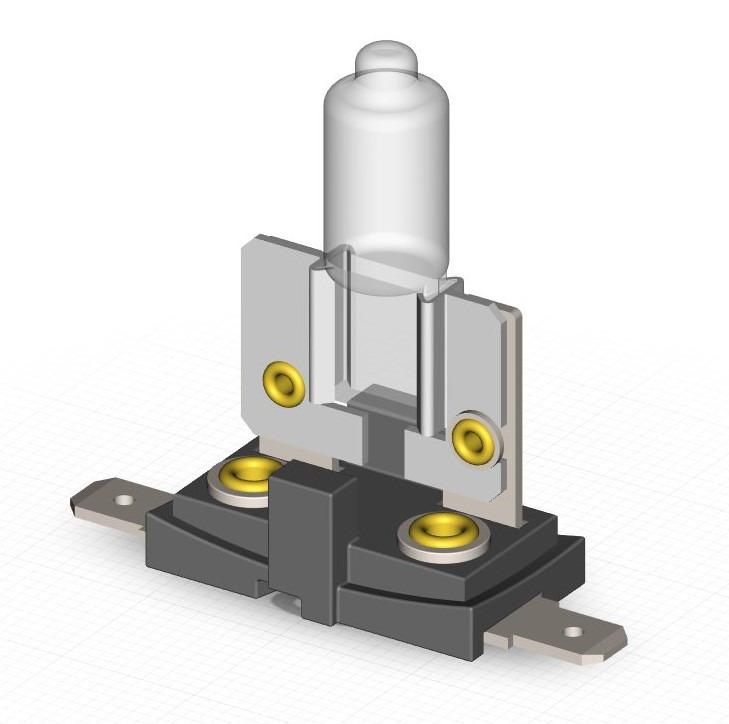 Porte-lampe H2 pour phares Cibié LesAnciennes.com